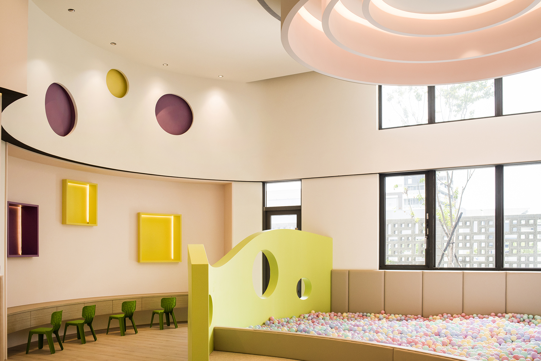 兒童遊戲室 達麗居山 台中 大樓公設新建案